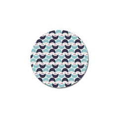 Moon Pattern Golf Ball Marker