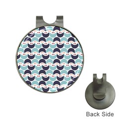 Moon Pattern Hat Clips With Golf Markers