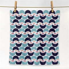 Moon Pattern Face Towel