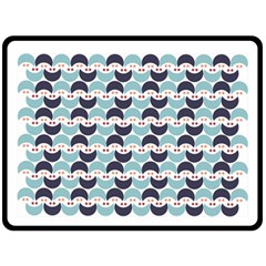 Moon Pattern Double Sided Fleece Blanket (large)  by Kathrinlegg