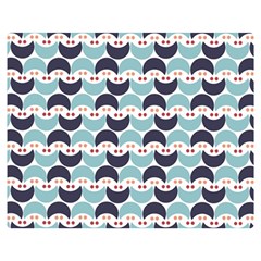 Moon Pattern Double Sided Flano Blanket (medium) 