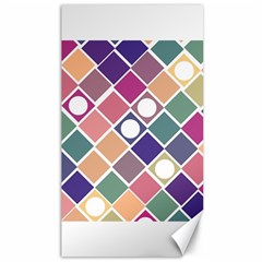 Dots And Squares Canvas 40  X 72  