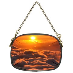 Sunset Over Clouds Chain Purses (one Side)  by trendistuff