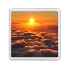 Sunset Over Clouds Memory Card Reader (square) 