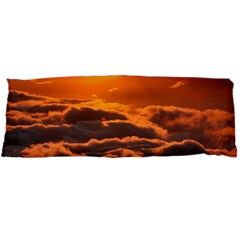 Sunset Over Clouds Body Pillow Cases Dakimakura (two Sides)  by trendistuff