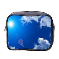 Sun Sky And Clouds Mini Toiletries Bag 2-side by trendistuff