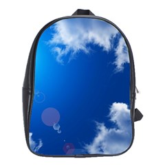 Sun Sky And Clouds School Bags (xl)  by trendistuff