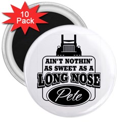 Pete 3  Button Magnet (10 Pack)