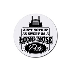 Pete Drink Coaster (round) by Bigfootshirtshop