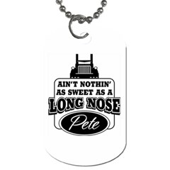 Pete Dog Tag (one Side) by Bigfootshirtshop