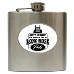 Pete Hip Flask (6 oz) Front