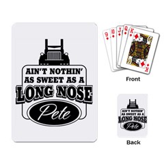 Pete Playing Cards Single Design by Bigfootshirtshop