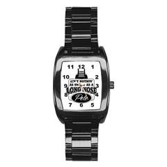 Pete Stainless Steel Barrel Watch