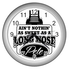 Pete Wall Clocks (silver) 