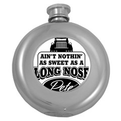 Pete Round Hip Flask (5 Oz) by Bigfootshirtshop