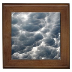 Storm Clouds 2 Framed Tiles by trendistuff