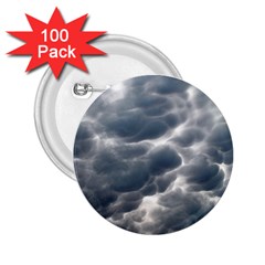 Storm Clouds 2 2 25  Buttons (100 Pack)  by trendistuff