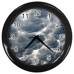 Storm Clouds 2 Wall Clocks (black) by trendistuff