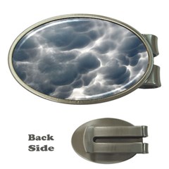 Storm Clouds 2 Money Clips (oval) 