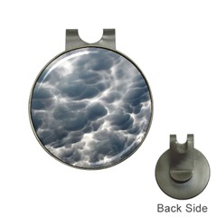 Storm Clouds 2 Hat Clips With Golf Markers