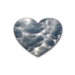 Storm Clouds 2 Heart Coaster (4 Pack) 