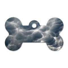 Storm Clouds 2 Dog Tag Bone (one Side)