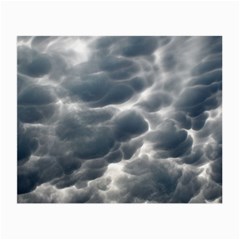 Storm Clouds 2 Small Glasses Cloth (2-side) by trendistuff