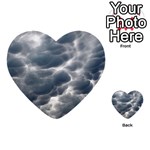 STORM CLOUDS 2 Multi-purpose Cards (Heart)  Front 23