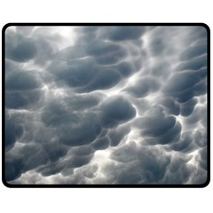 Storm Clouds 2 Double Sided Fleece Blanket (medium) 