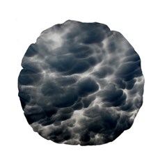 Storm Clouds 2 Standard 15  Premium Flano Round Cushions