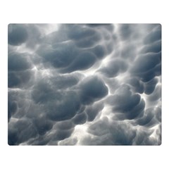 Storm Clouds 2 Double Sided Flano Blanket (large) 