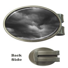 Storm Clouds 1 Money Clips (oval)  by trendistuff