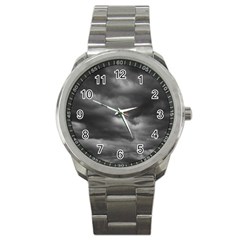 Storm Clouds 1 Sport Metal Watches by trendistuff