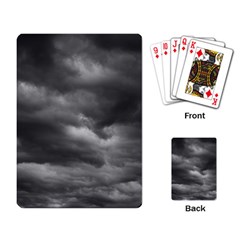 Storm Clouds 1 Playing Card by trendistuff