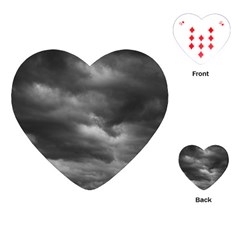 Storm Clouds 1 Playing Cards (heart) 