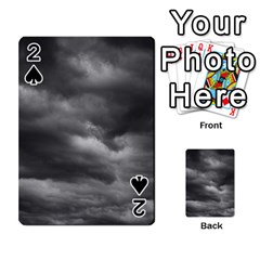 Storm Clouds 1 Playing Cards 54 Designs  by trendistuff