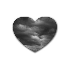 Storm Clouds 1 Heart Coaster (4 Pack) 