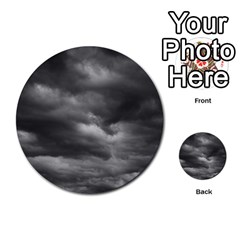 Storm Clouds 1 Multi-purpose Cards (round)  by trendistuff