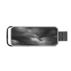 Storm Clouds 1 Portable Usb Flash (one Side)