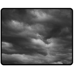 Storm Clouds 1 Double Sided Fleece Blanket (medium) 