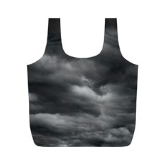 Storm Clouds 1 Full Print Recycle Bags (m) 