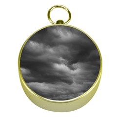 Storm Clouds 1 Gold Compasses by trendistuff