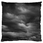 STORM CLOUDS 1 Large Flano Cushion Cases (One Side)  Front