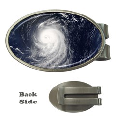 Hurricane Irene Money Clips (oval)  by trendistuff