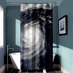 Hurricane Irene Shower Curtain 36  X 72  (stall) 