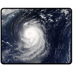 Hurricane Irene Double Sided Fleece Blanket (medium) 