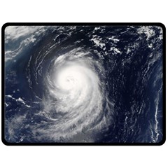 Hurricane Irene Double Sided Fleece Blanket (large) 