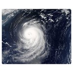 HURRICANE IRENE Double Sided Flano Blanket (Medium)  60 x50  Blanket Back