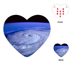 Hurricane Elena Playing Cards (heart) 