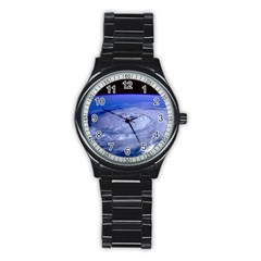 Hurricane Elena Stainless Steel Round Watches by trendistuff